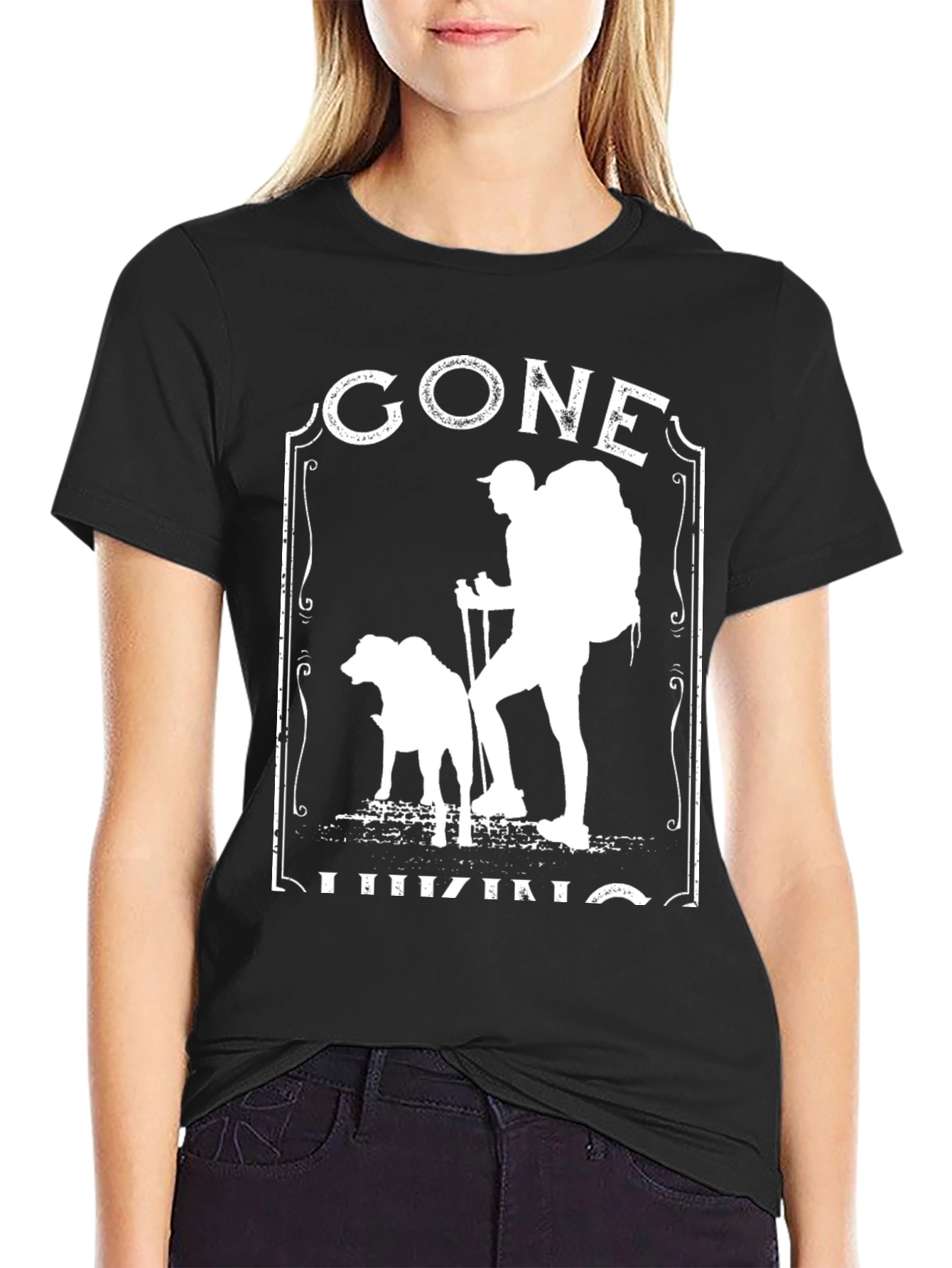 Gone Hiking Graphic T-Shirt