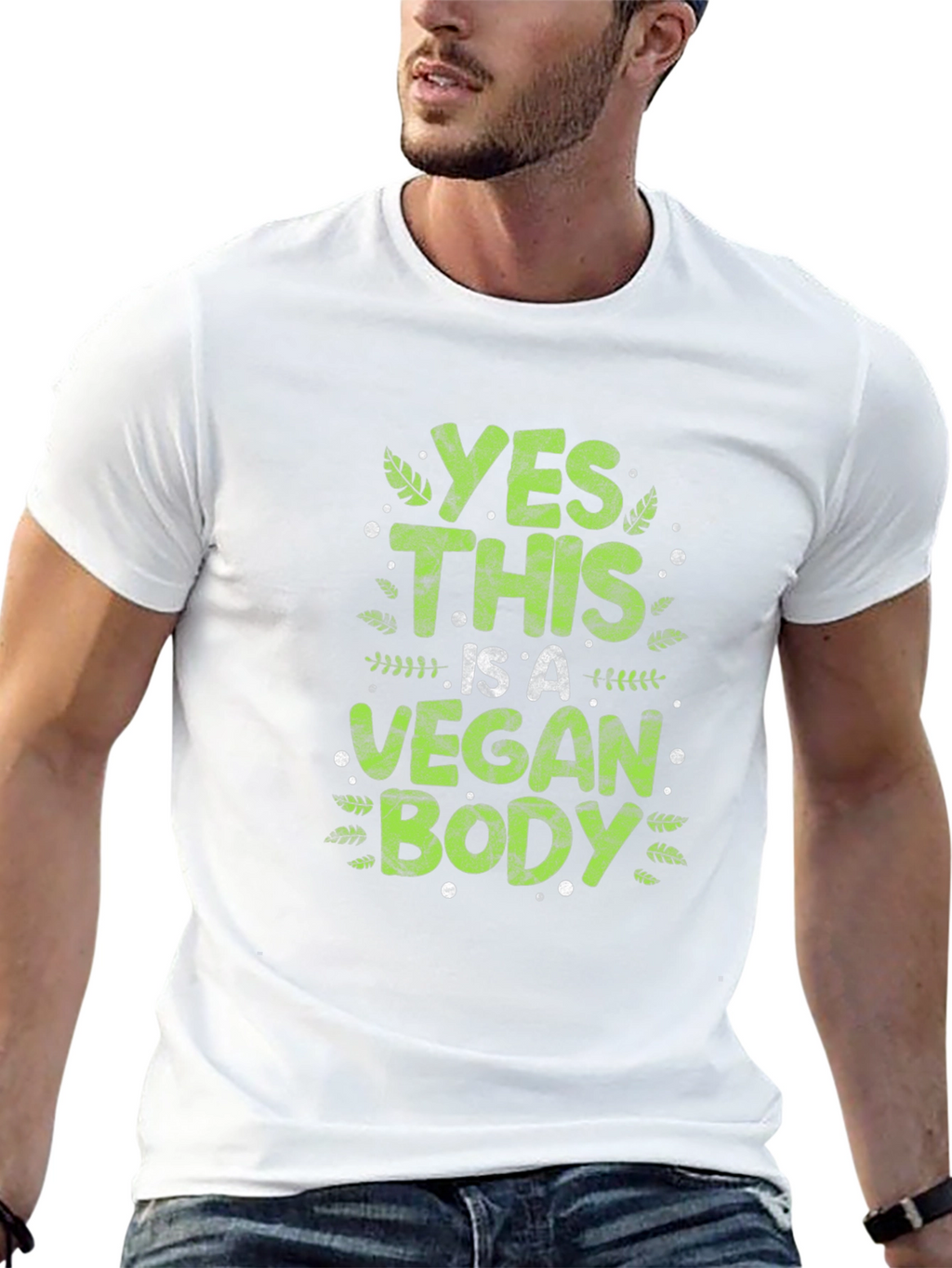 Yes This is A Vegan Body T-Shirt
