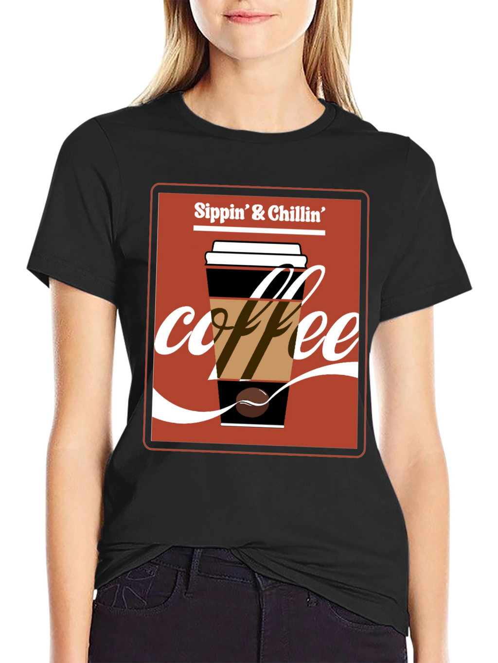 Sippin & Chillin Coffee T-Shirt