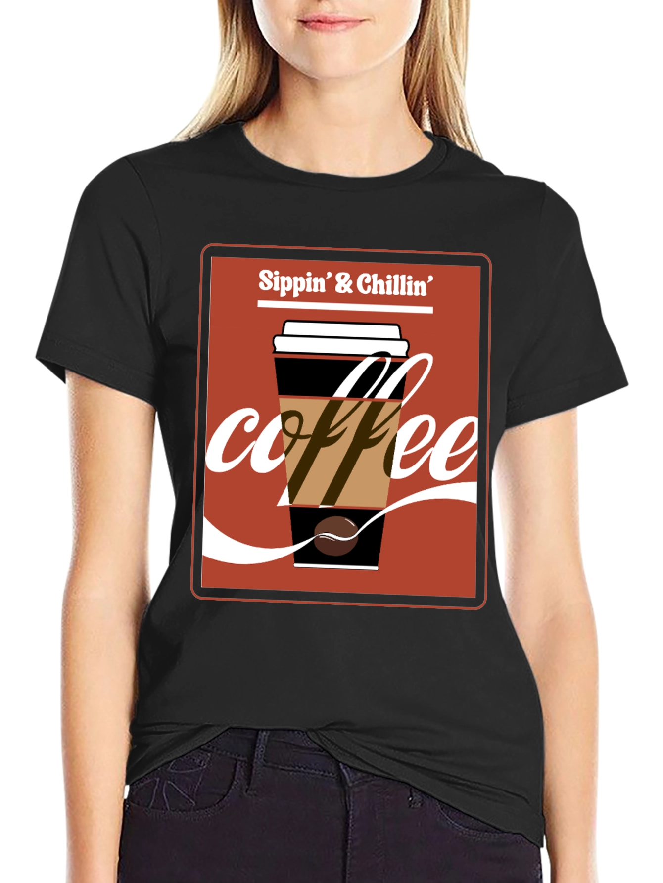 Sippin & Chillin Coffee T-Shirt