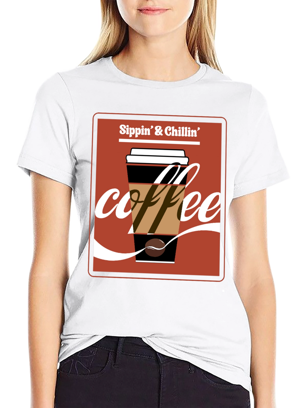 Sippin & Chillin Coffee T-Shirt