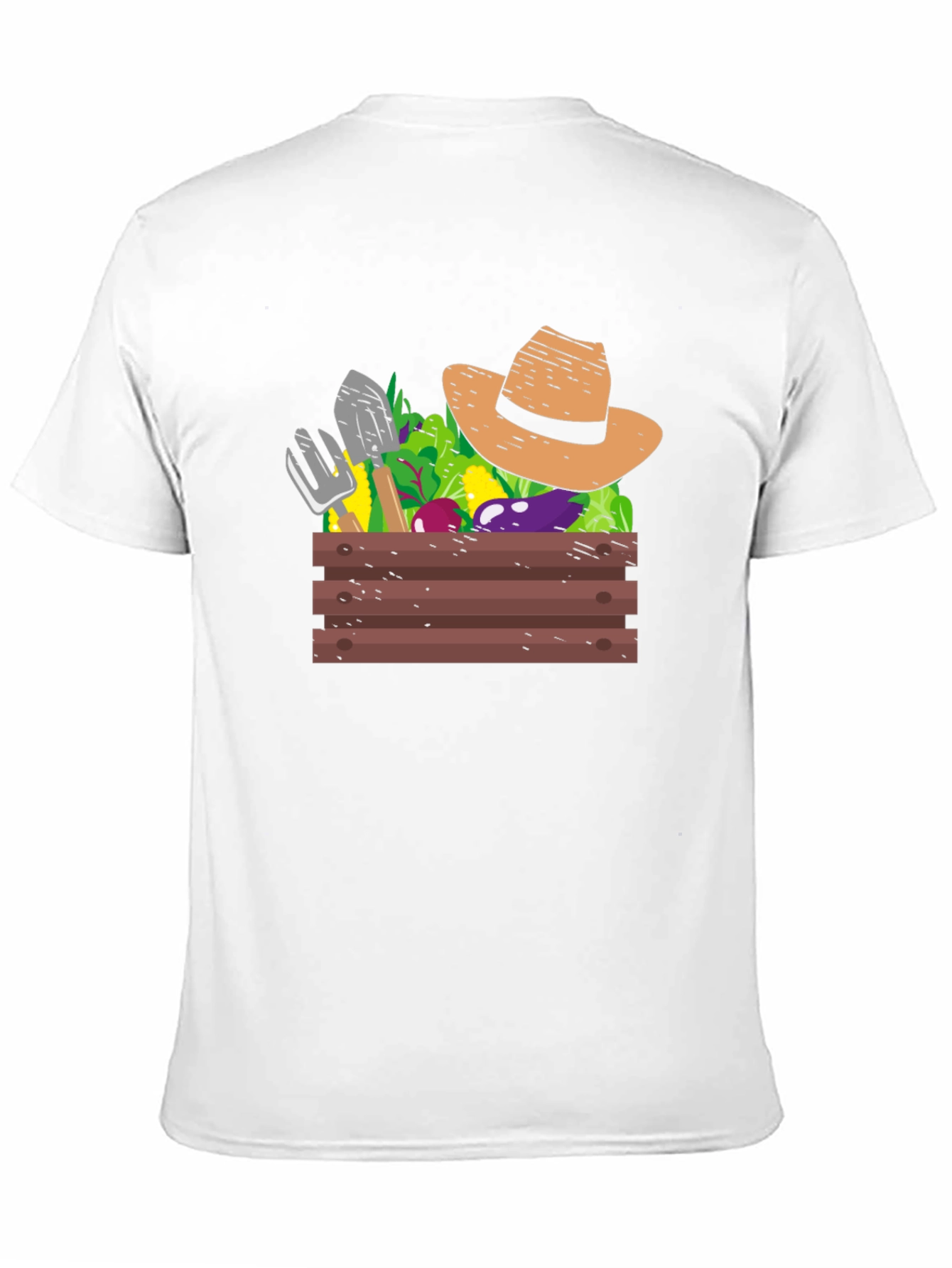 Gardeners Harvest Graphic Tee - Black Cotton T-Shirt
