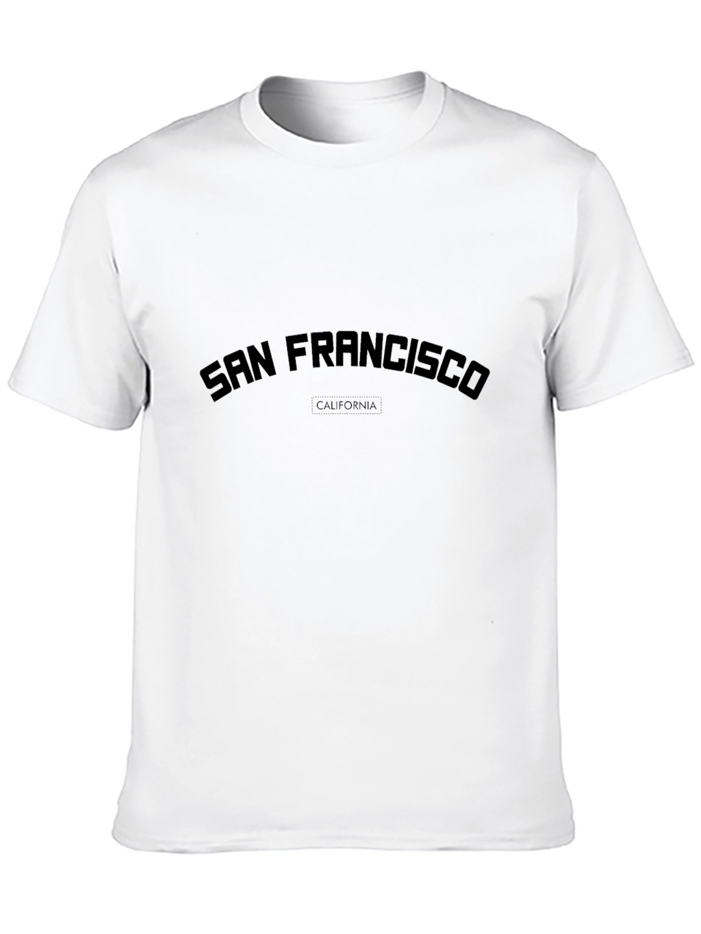 San Francisco California Black T-Shirt