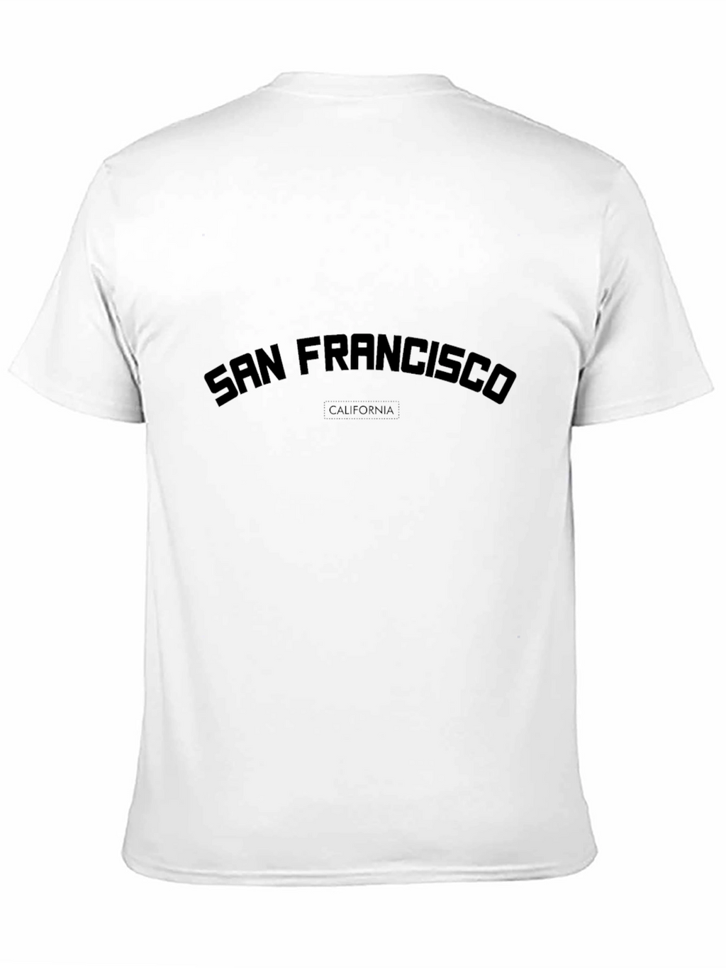 San Francisco California Black T-Shirt