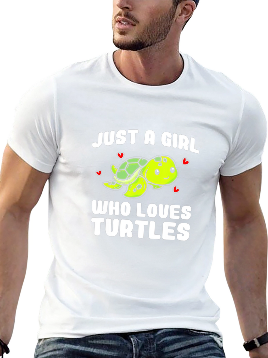 Just A Girl Who Loves Turtles T-Shirt