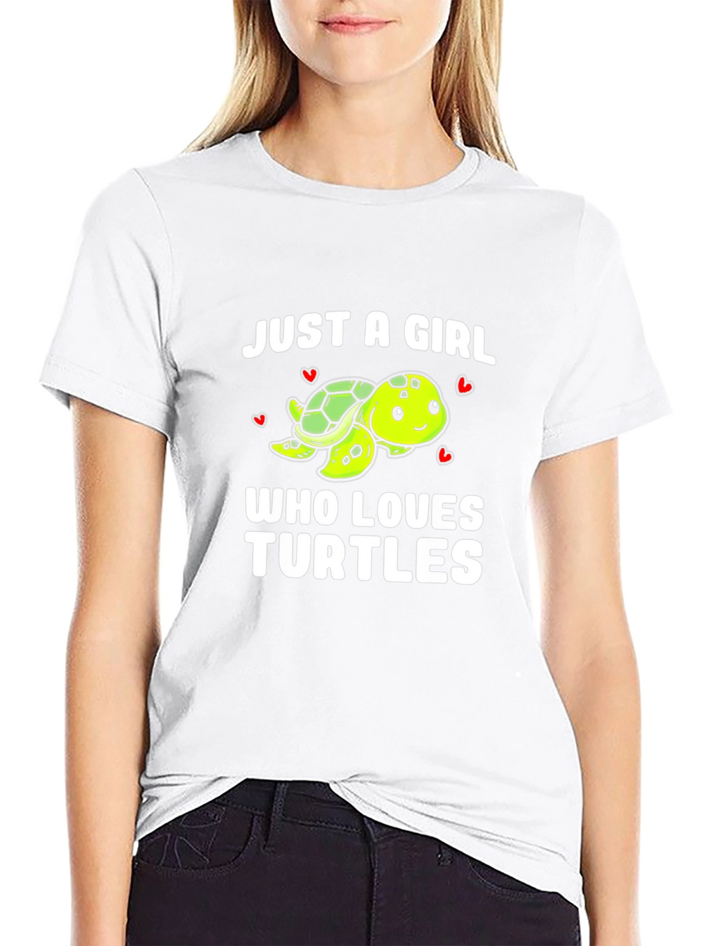 Just A Girl Who Loves Turtles T-Shirt