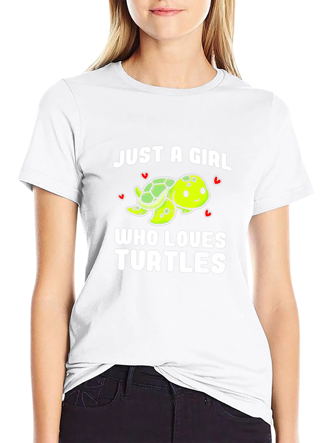 Just A Girl Who Loves Turtles T-Shirt