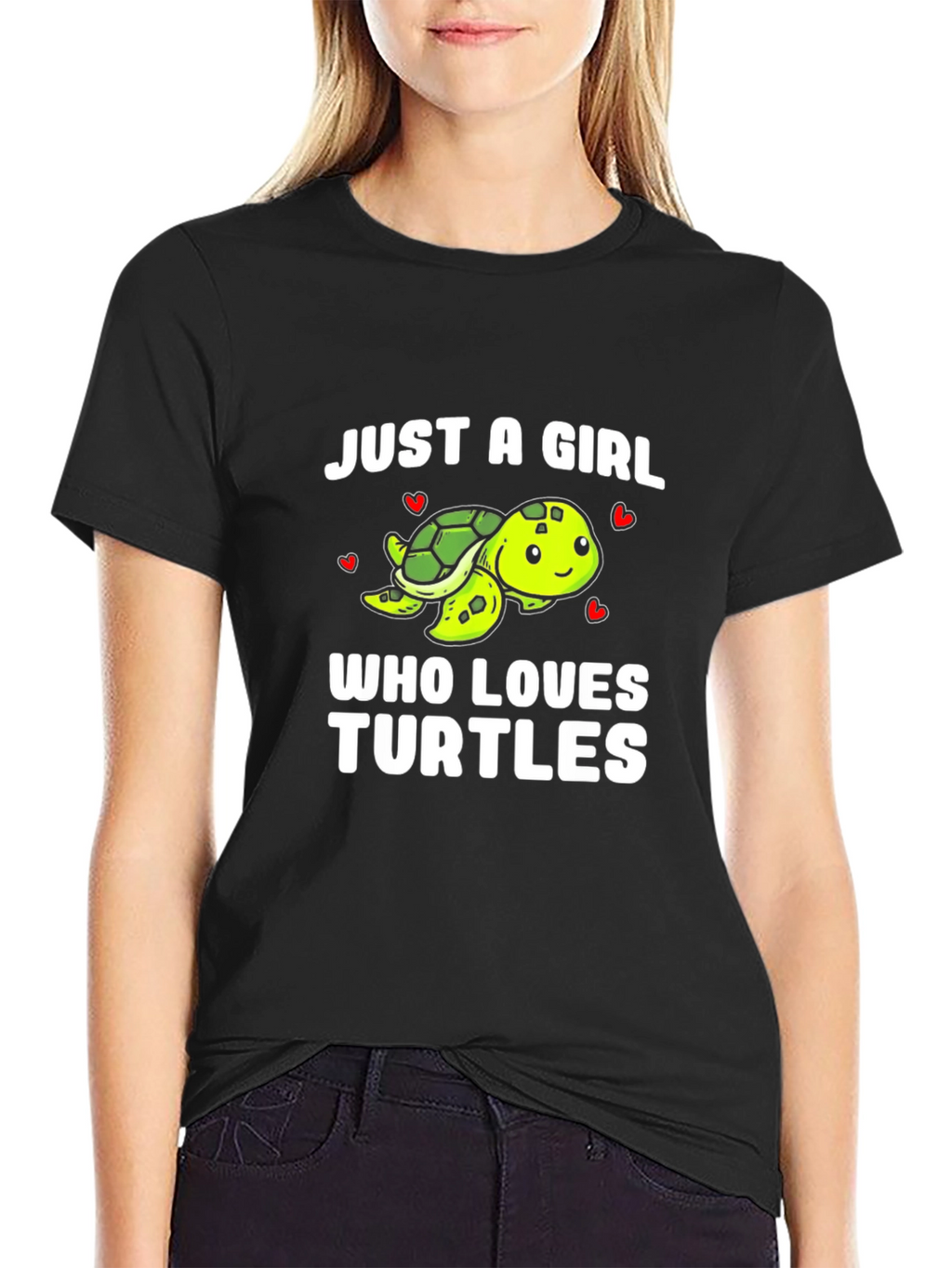 Just A Girl Who Loves Turtles T-Shirt