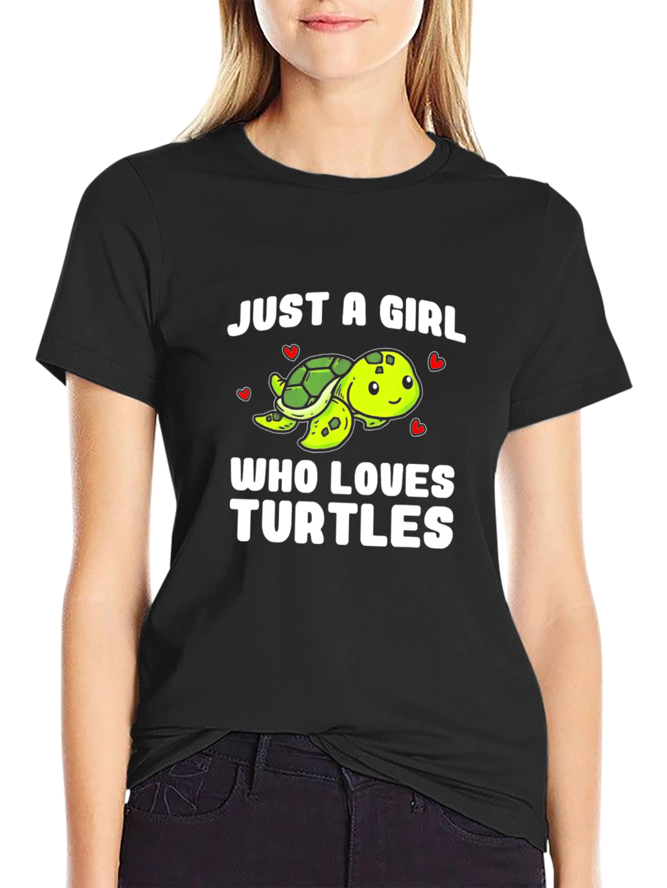 Just A Girl Who Loves Turtles T-Shirt