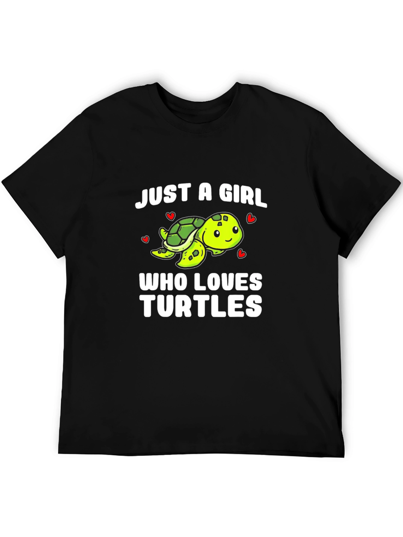 Just A Girl Who Loves Turtles T-Shirt
