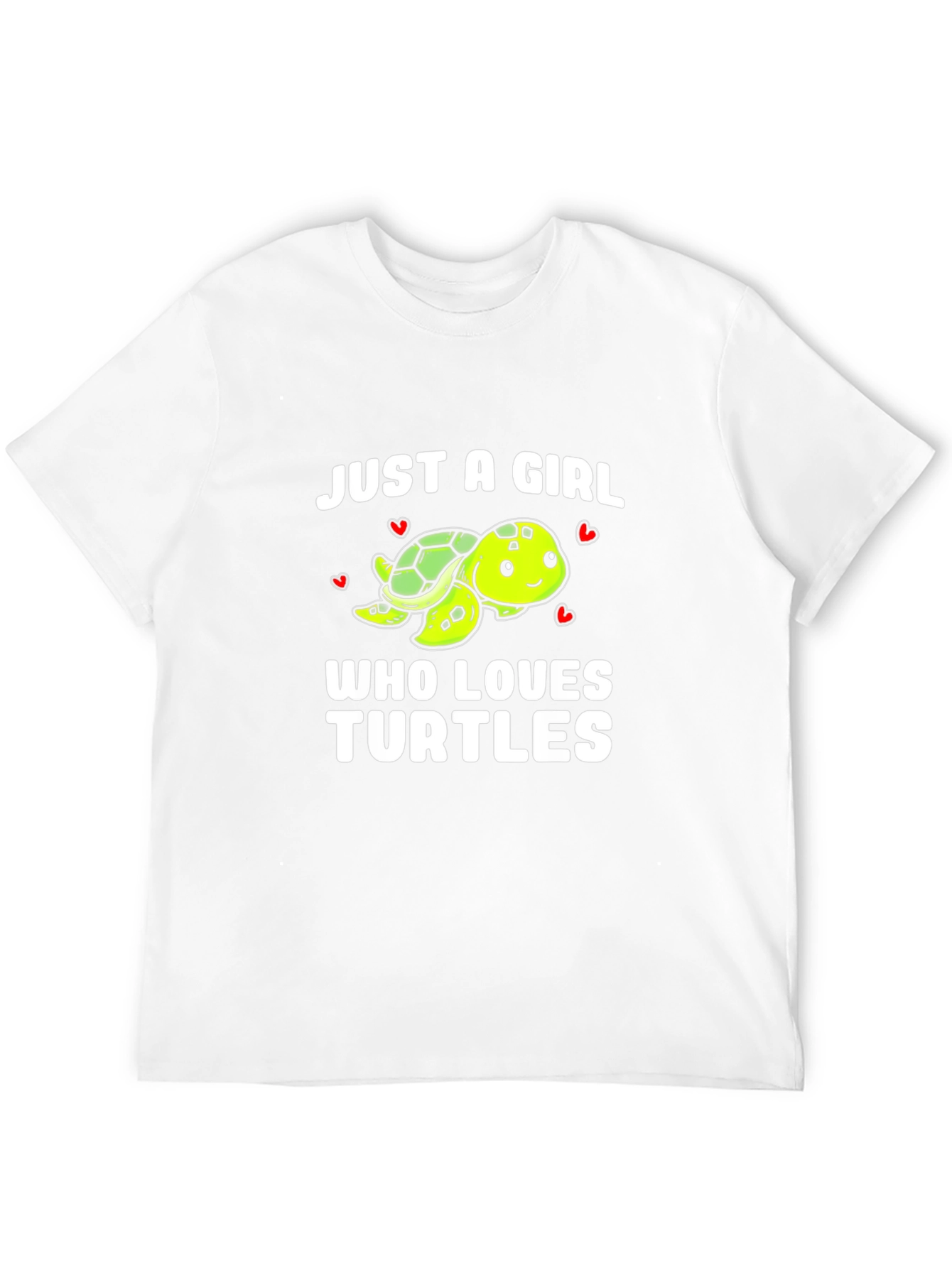 Just A Girl Who Loves Turtles T-Shirt