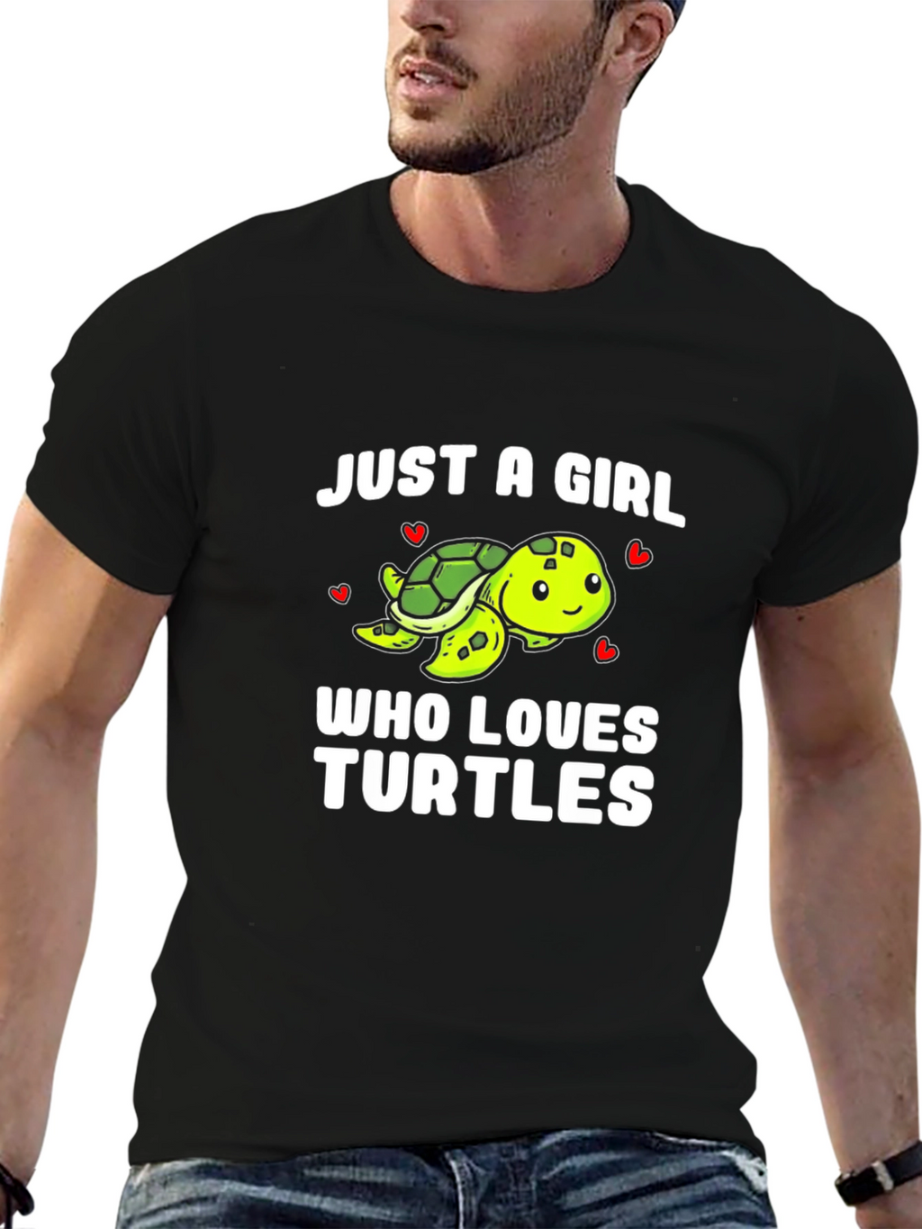 Just A Girl Who Loves Turtles T-Shirt