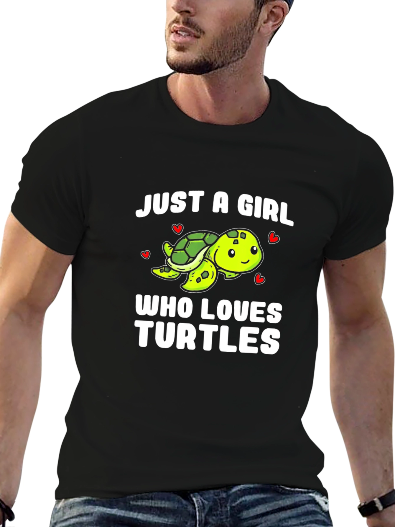 Just A Girl Who Loves Turtles T-Shirt