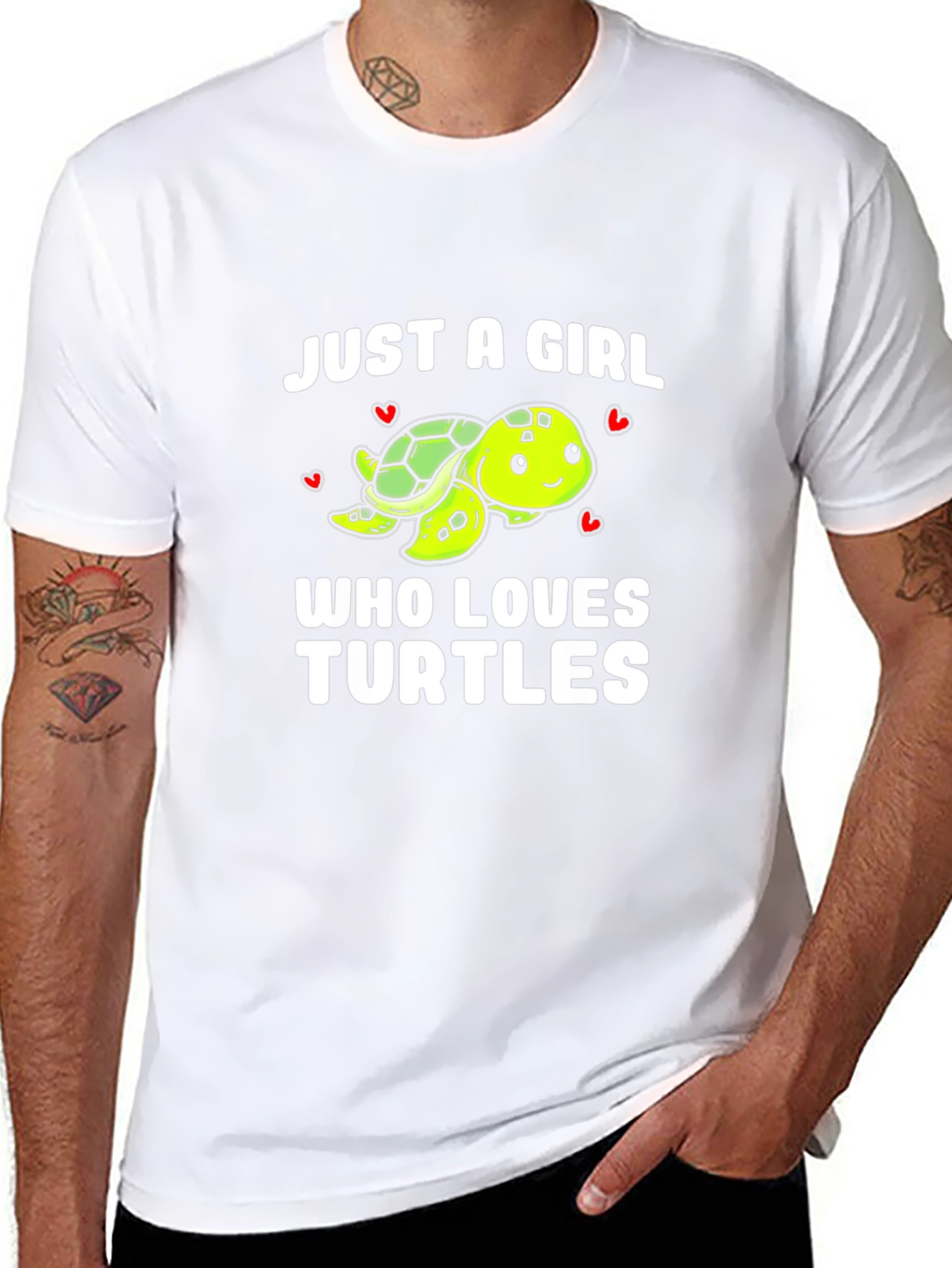 Just A Girl Who Loves Turtles T-Shirt