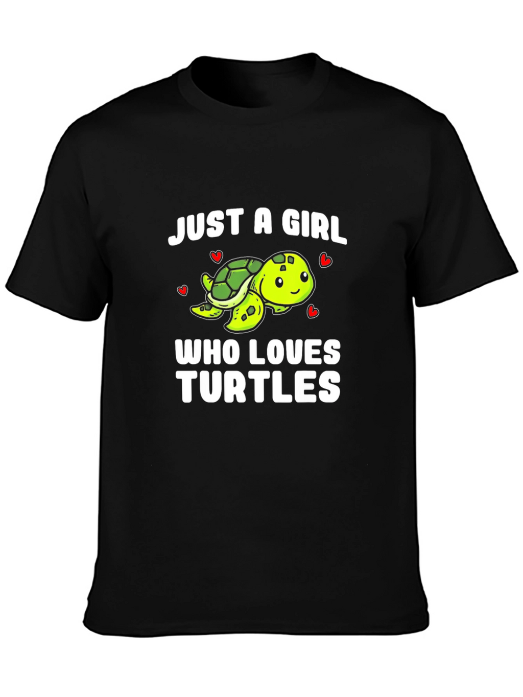 Just A Girl Who Loves Turtles T-Shirt
