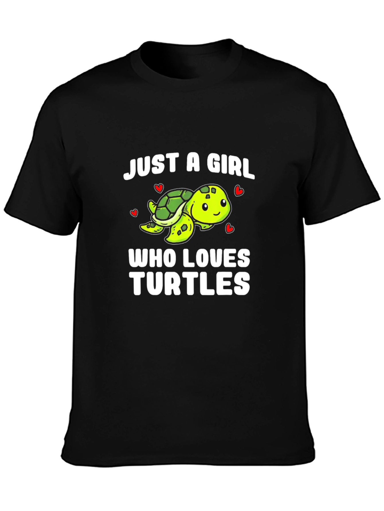 Just A Girl Who Loves Turtles T-Shirt