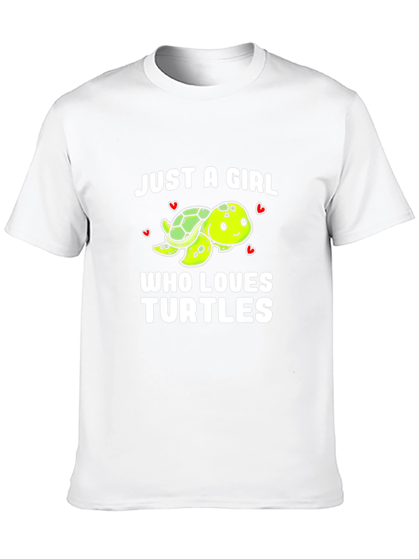 Just A Girl Who Loves Turtles T-Shirt