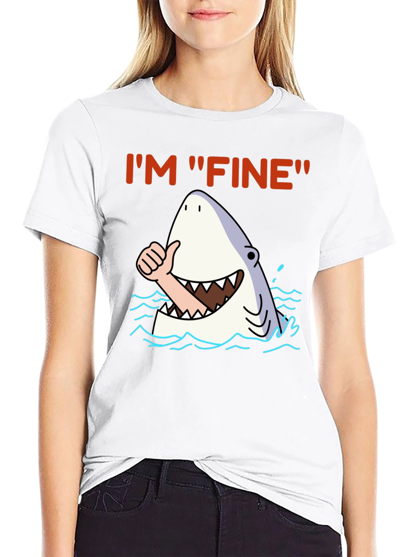 Im Fine Shark T-Shirt