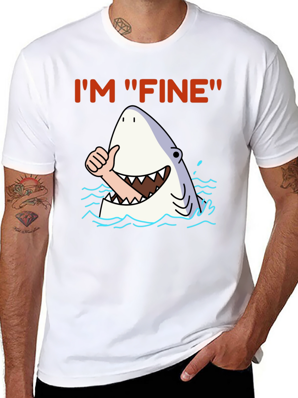 Im Fine Shark T-Shirt
