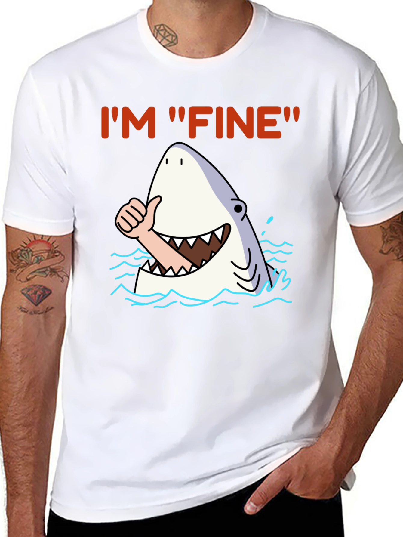 Im Fine Shark T-Shirt