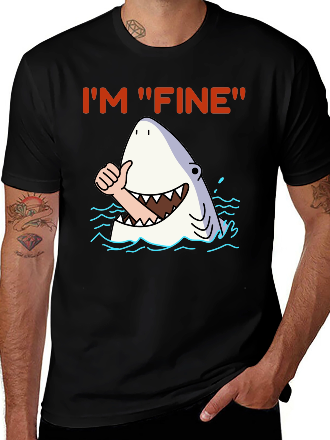 Im Fine Shark T-Shirt