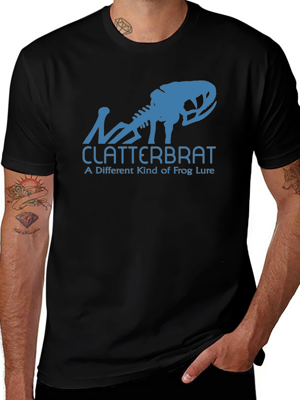 Clatterbrat Frog Lure Graphic Tee