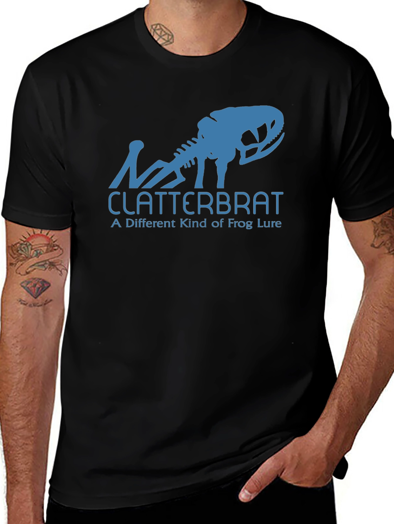 Clatterbrat Frog Lure Graphic Tee