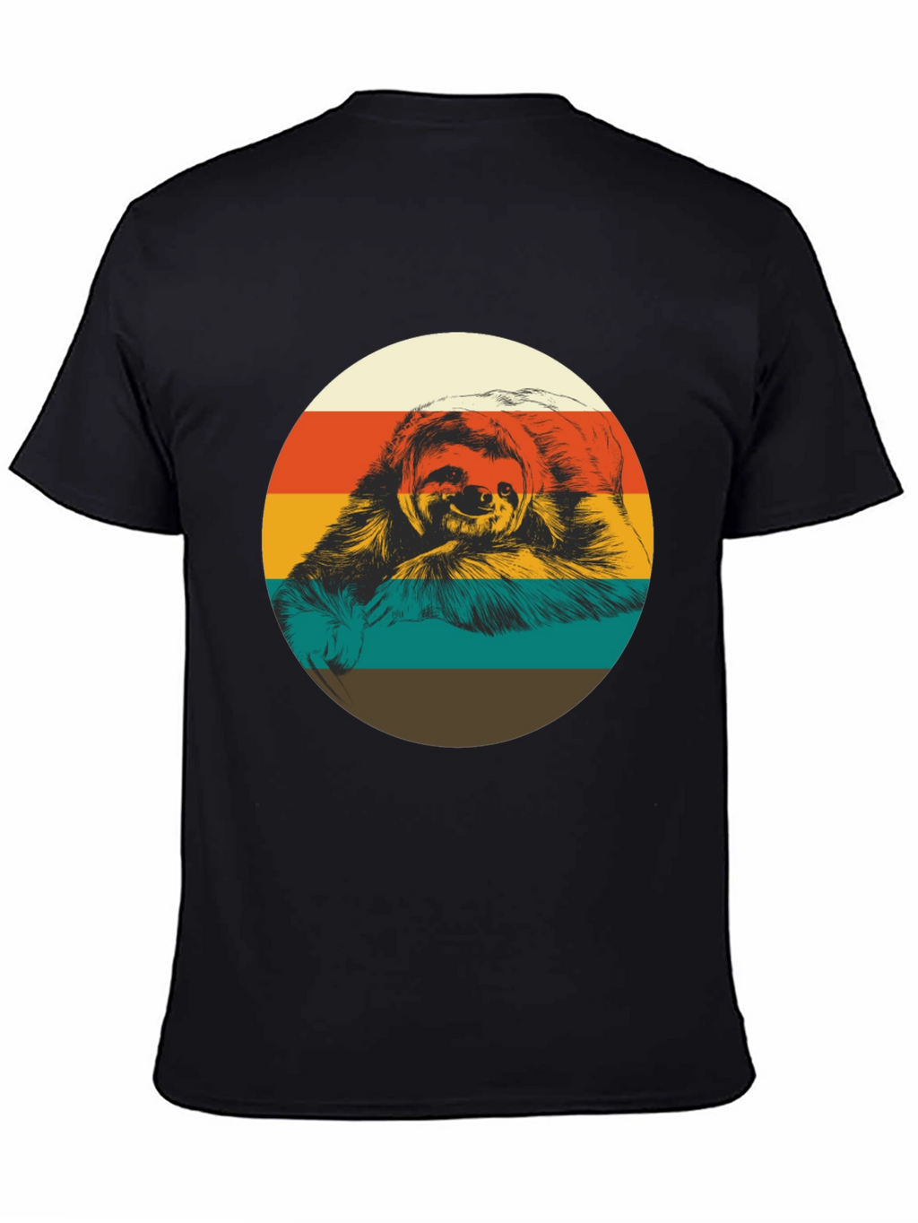 Retro Sloth Graphic Tee - Relaxed Fit