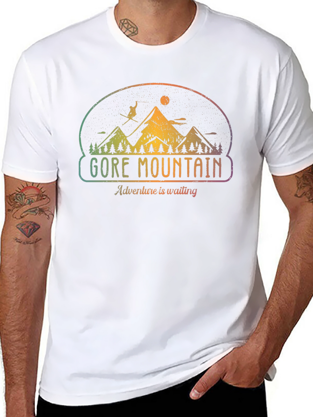 Gore Mountain Adventure Tee - Black