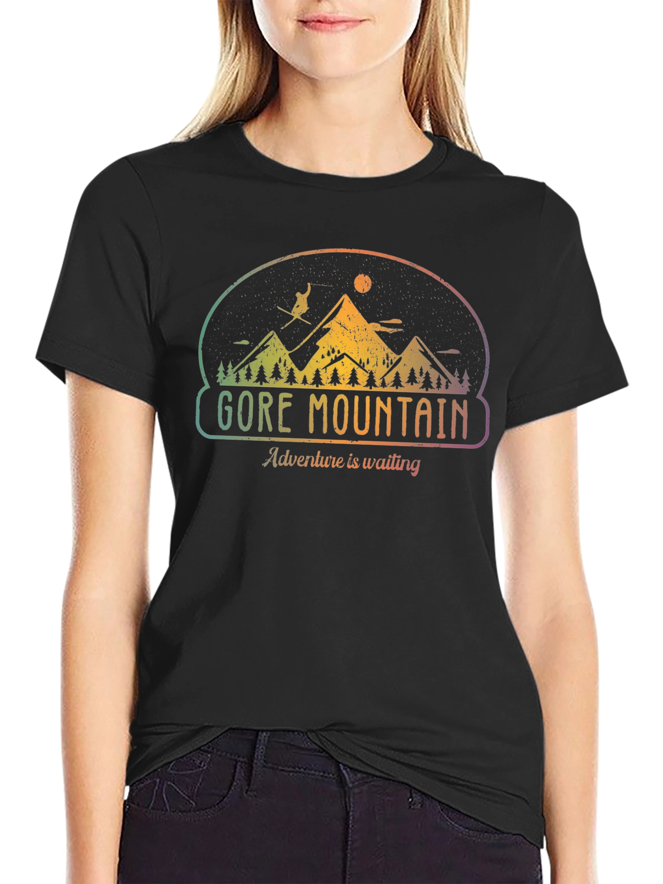 Gore Mountain Adventure Tee - Black