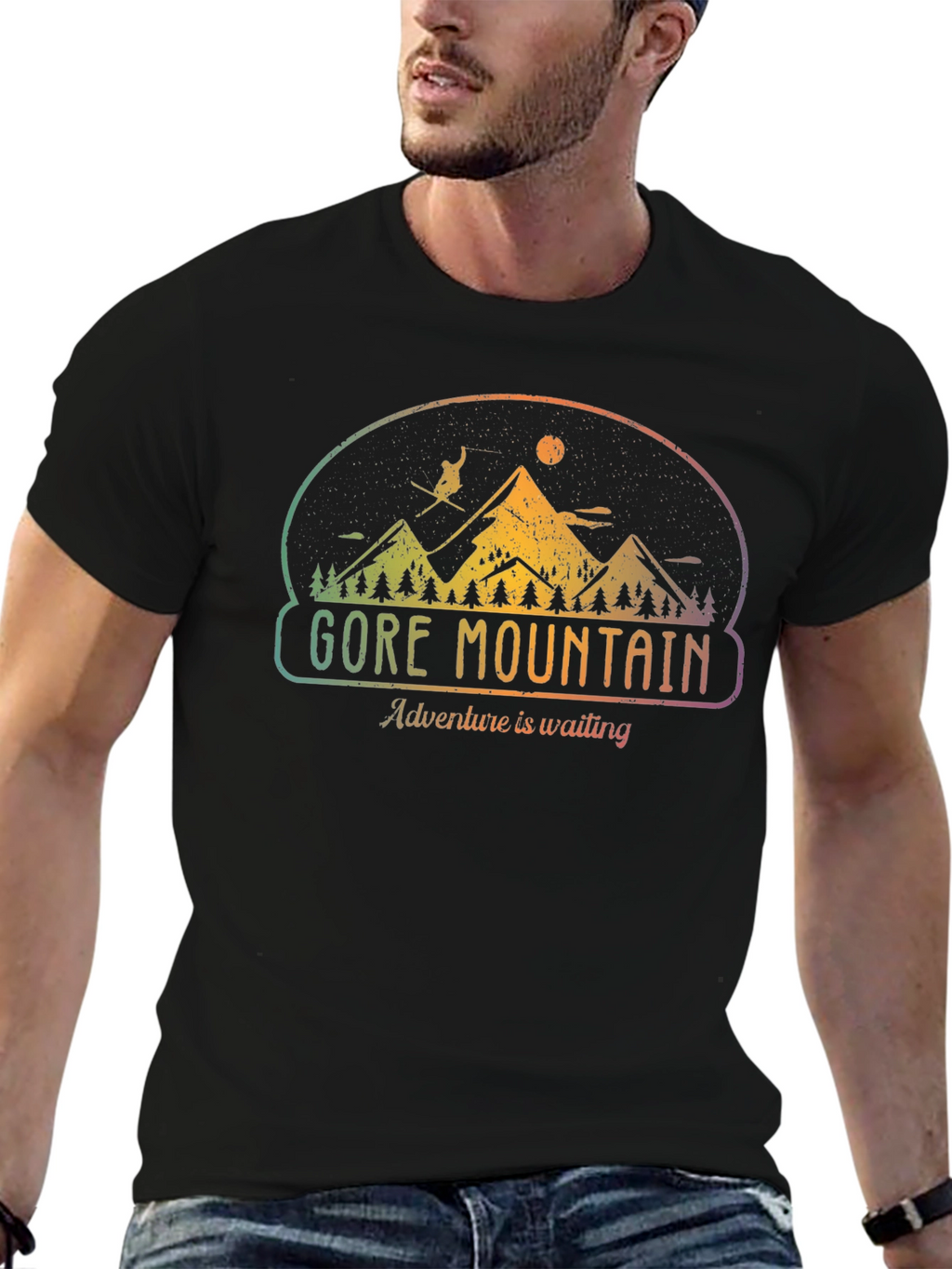 Gore Mountain Adventure Tee - Black