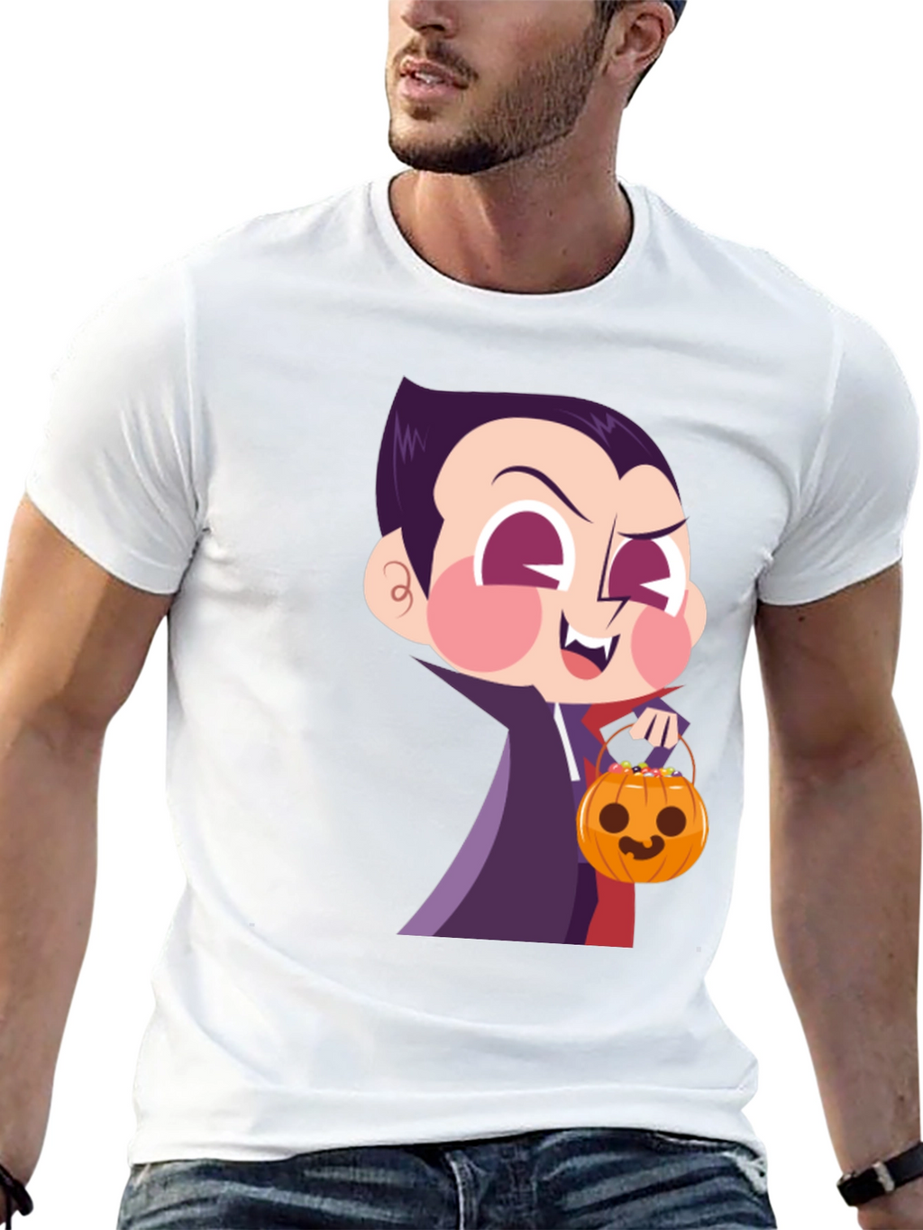 Spooky Cute Vampire T-Shirt - Halloween Apparel