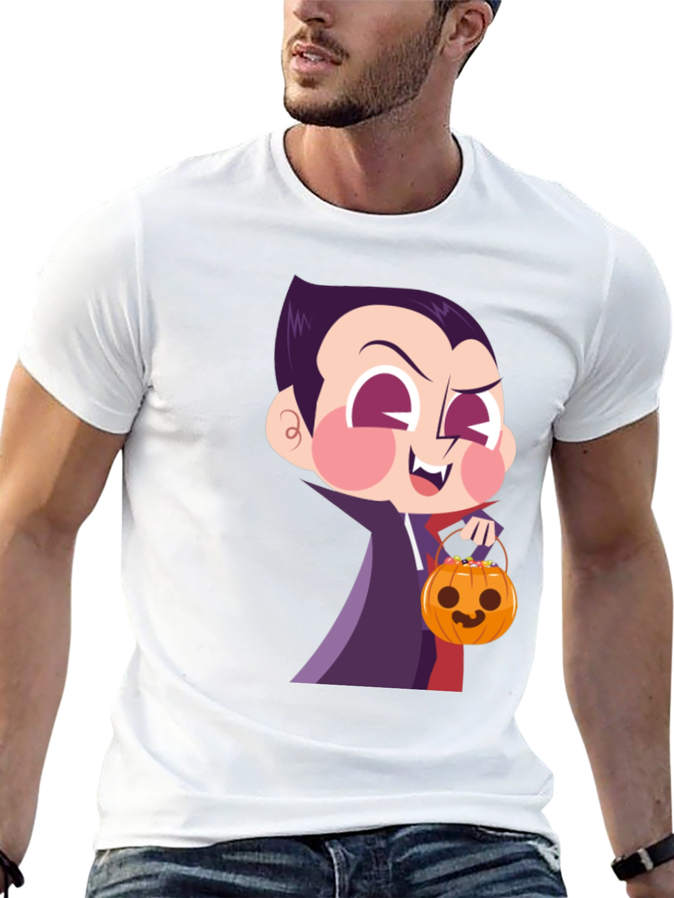 Spooky Cute Vampire T-Shirt - Halloween Apparel