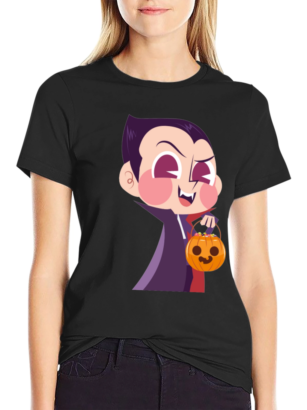 Spooky Cute Vampire T-Shirt - Halloween Apparel