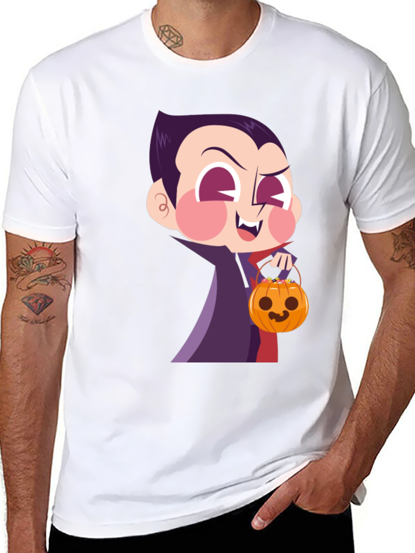 Spooky Cute Vampire T-Shirt - Halloween Apparel