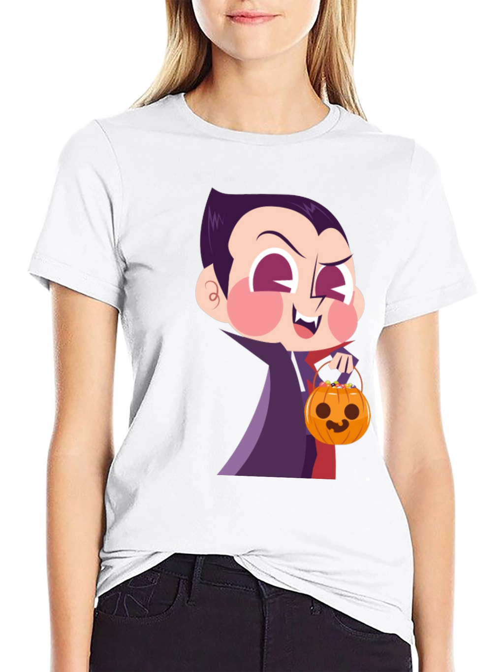 Spooky Cute Vampire T-Shirt - Halloween Apparel