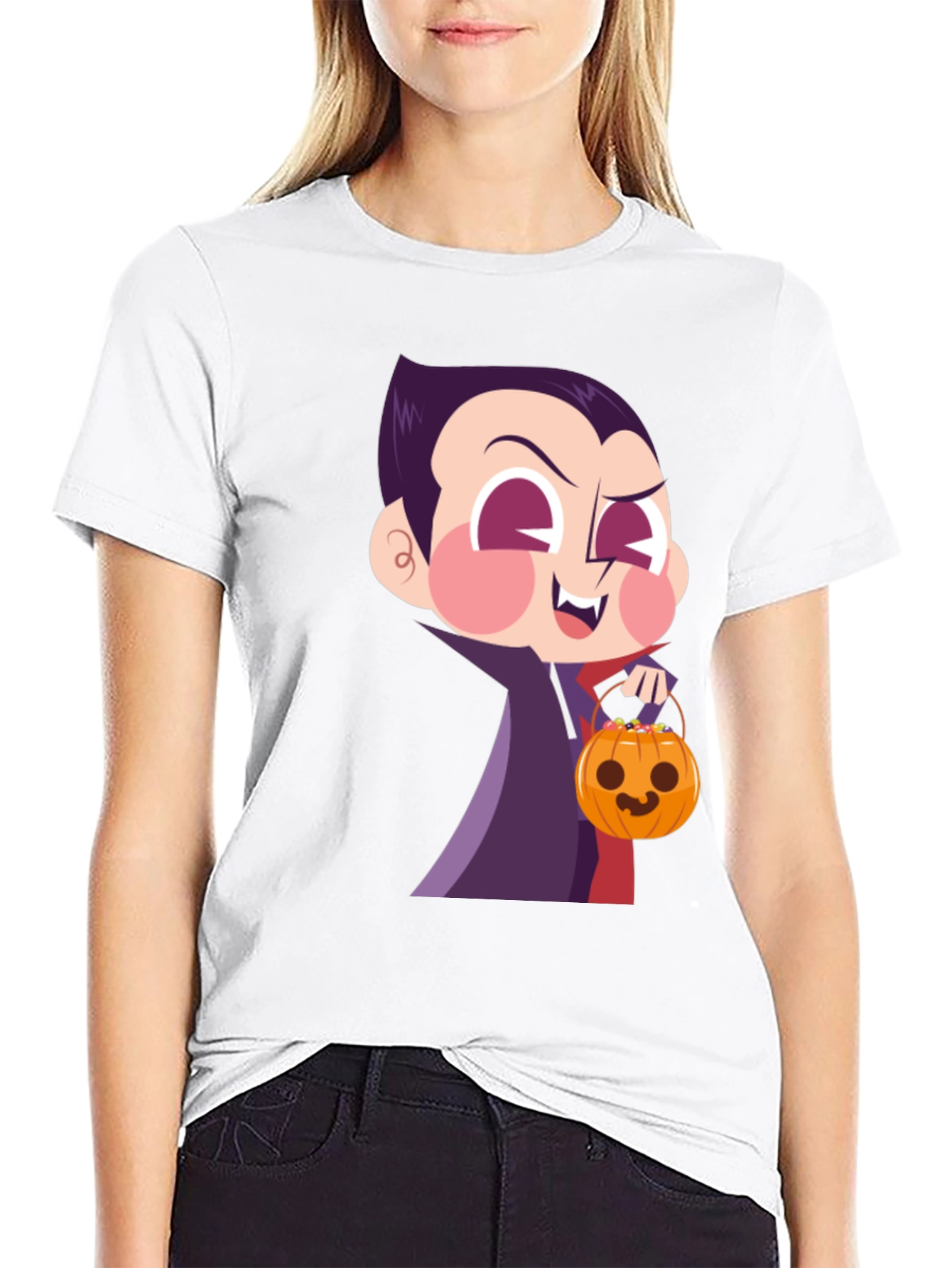 Spooky Cute Vampire T-Shirt - Halloween Apparel