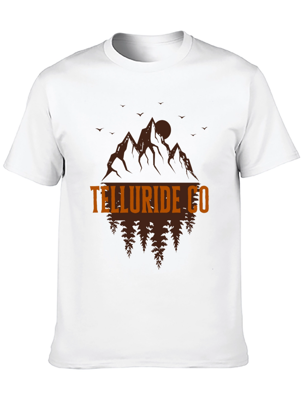 Telluride CO Mountain Graphic T-Shirt