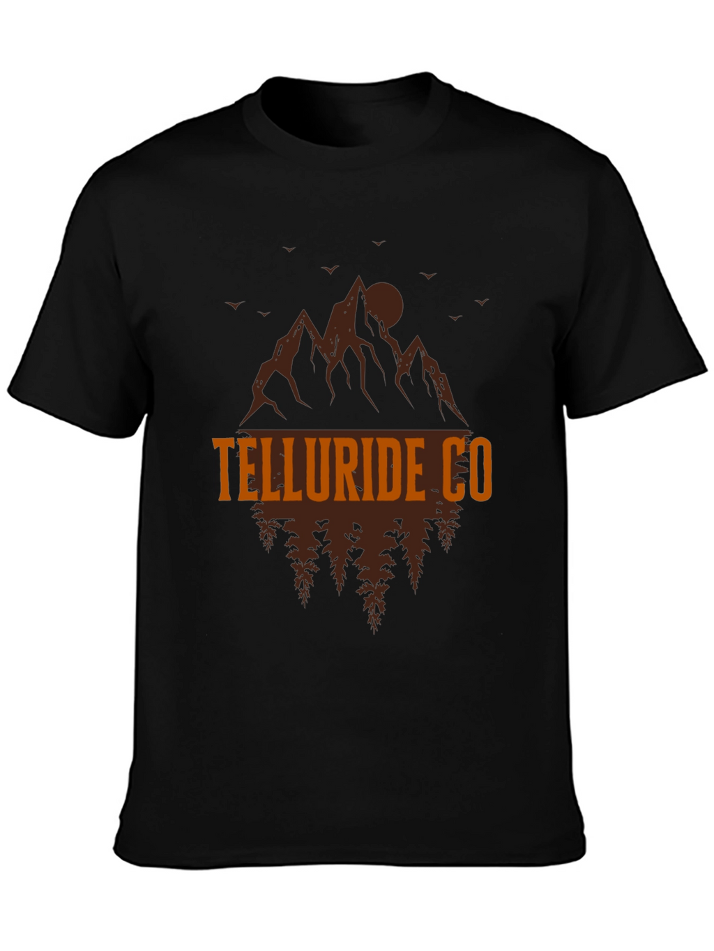 Telluride CO Mountain Graphic T-Shirt
