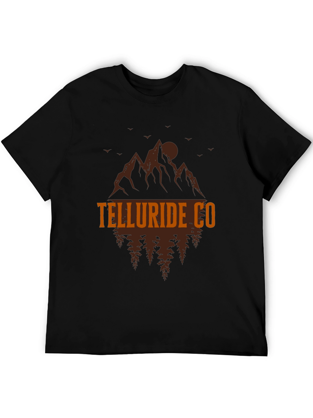 Telluride CO Mountain Graphic T-Shirt