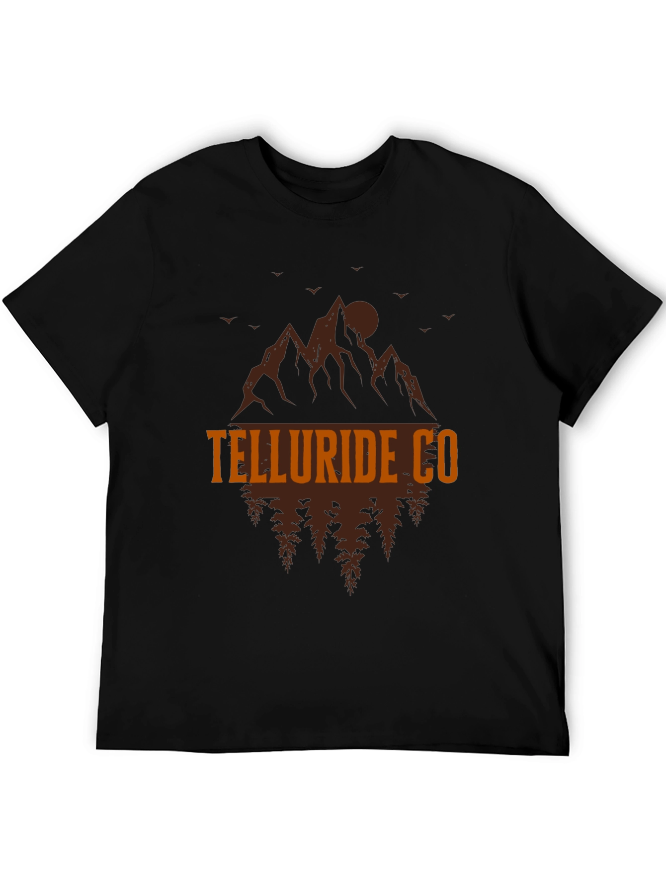 Telluride CO Mountain Graphic T-Shirt
