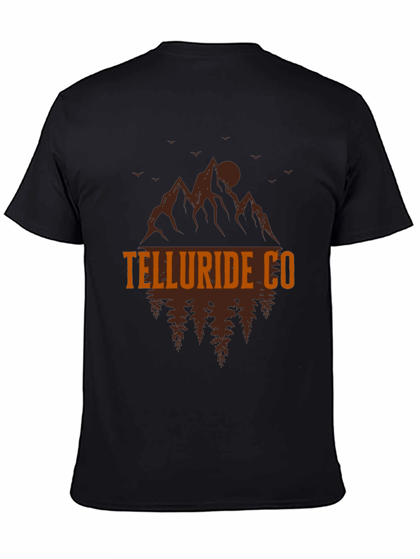 Telluride CO Mountain Graphic T-Shirt