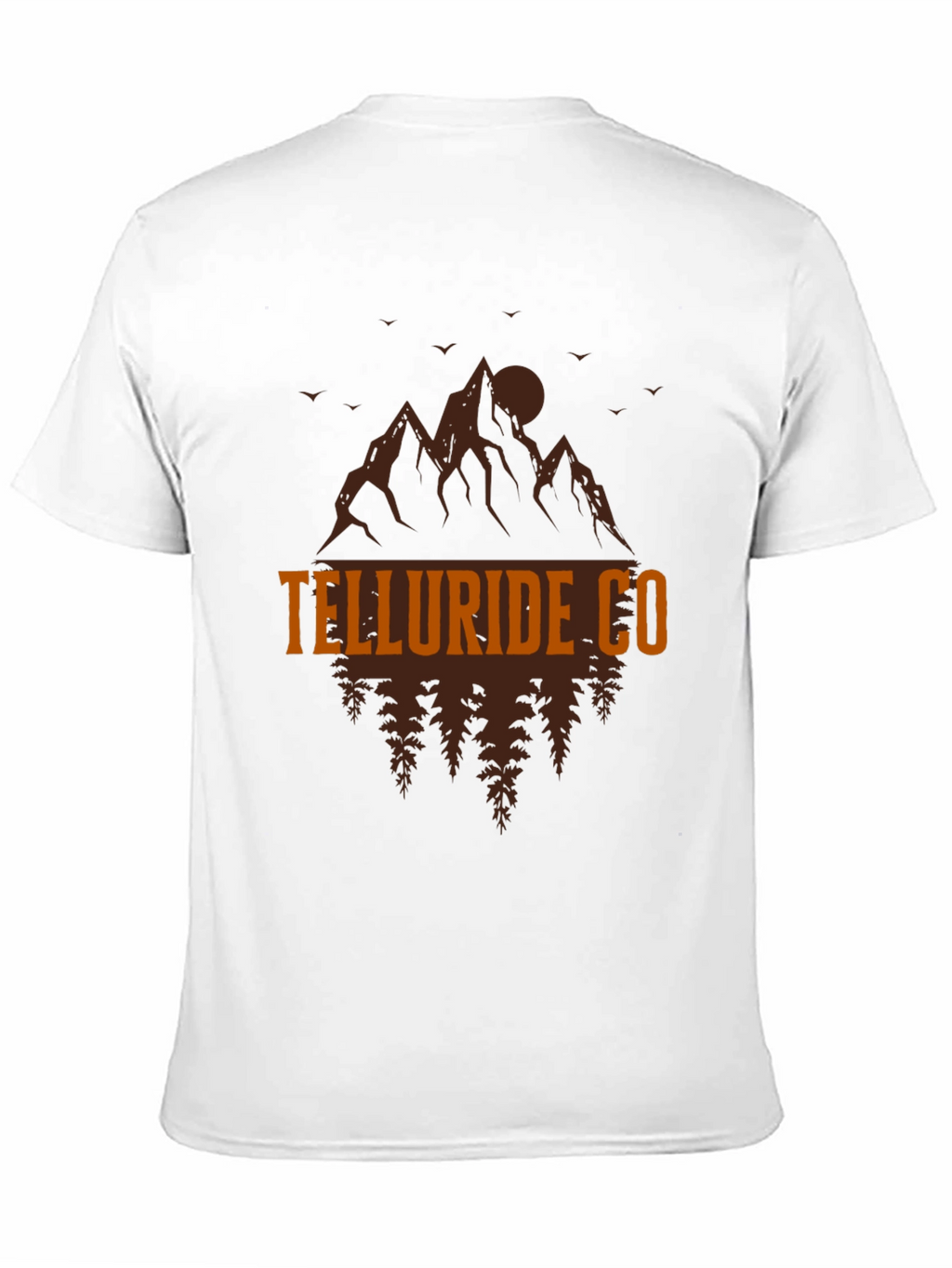 Telluride CO Mountain Graphic T-Shirt