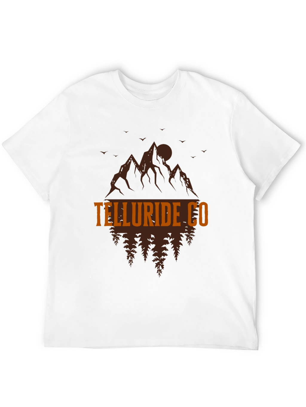 Telluride CO Mountain Graphic T-Shirt