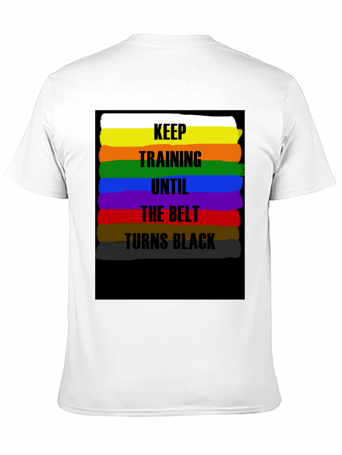 Keep Training Belt T-Shirt