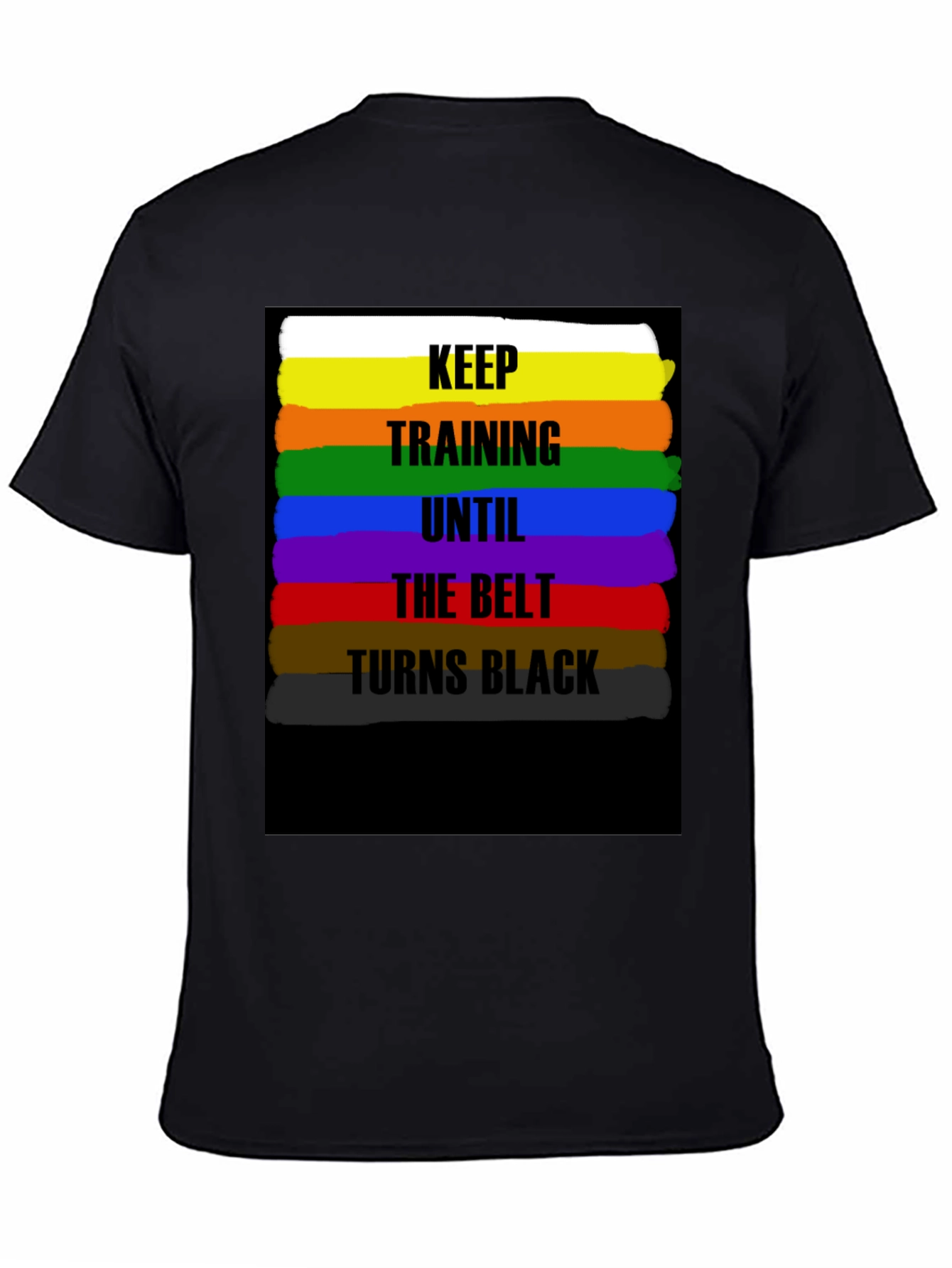 Keep Training Belt T-Shirt