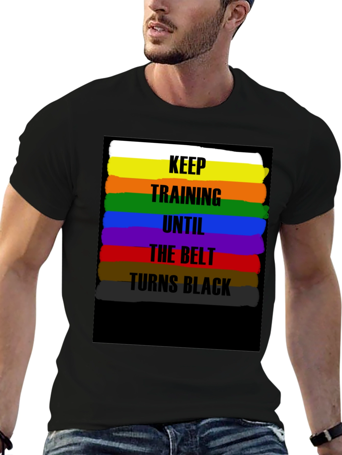 Keep Training Belt T-Shirt