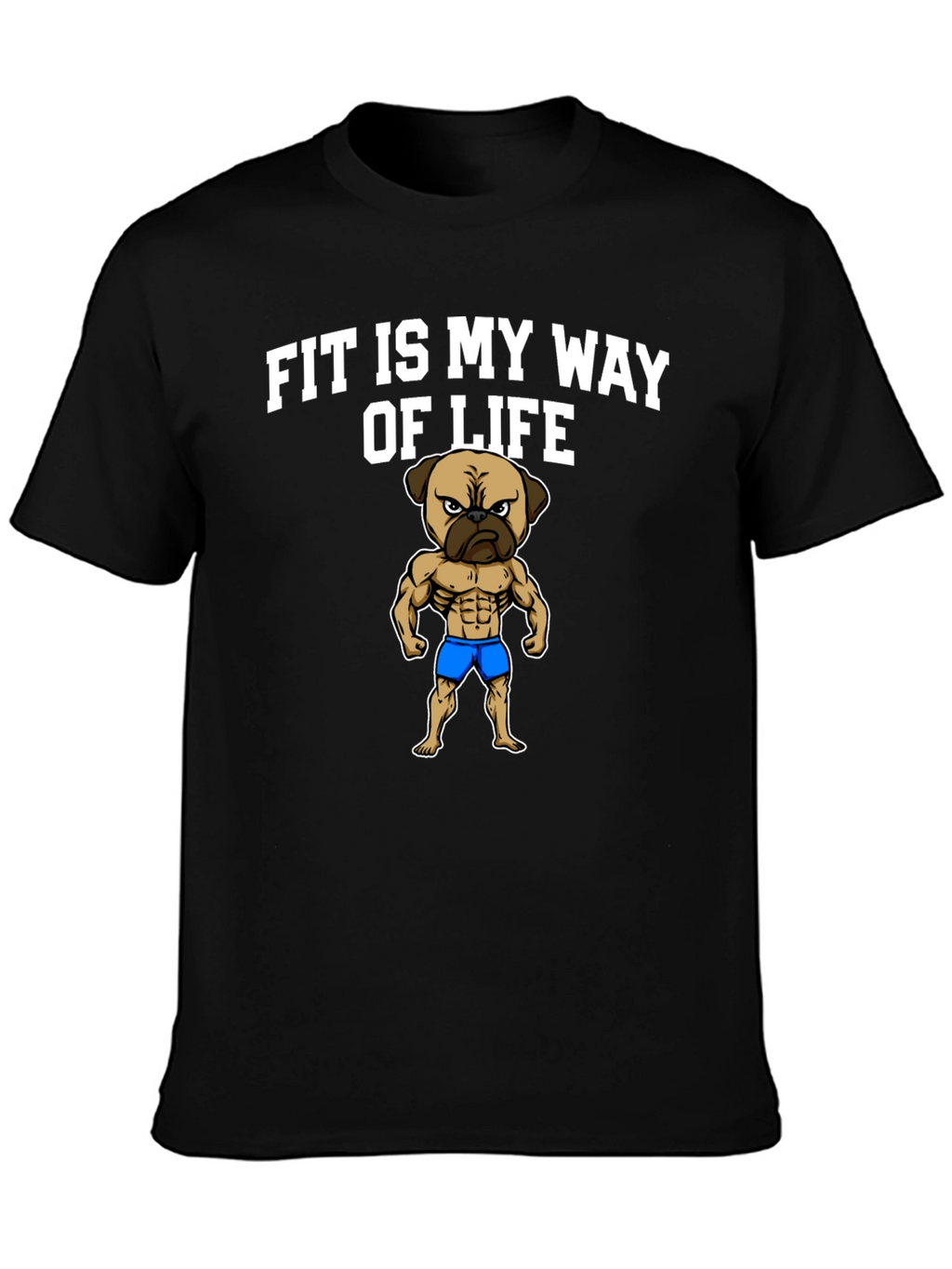 Fit Is My Way Of Life Mens Graphic Tee