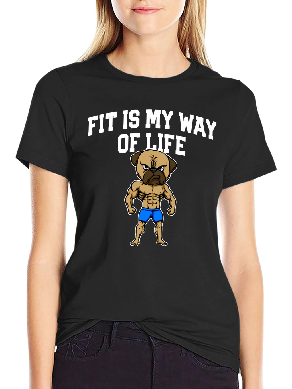 Fit Is My Way Of Life Mens Graphic Tee