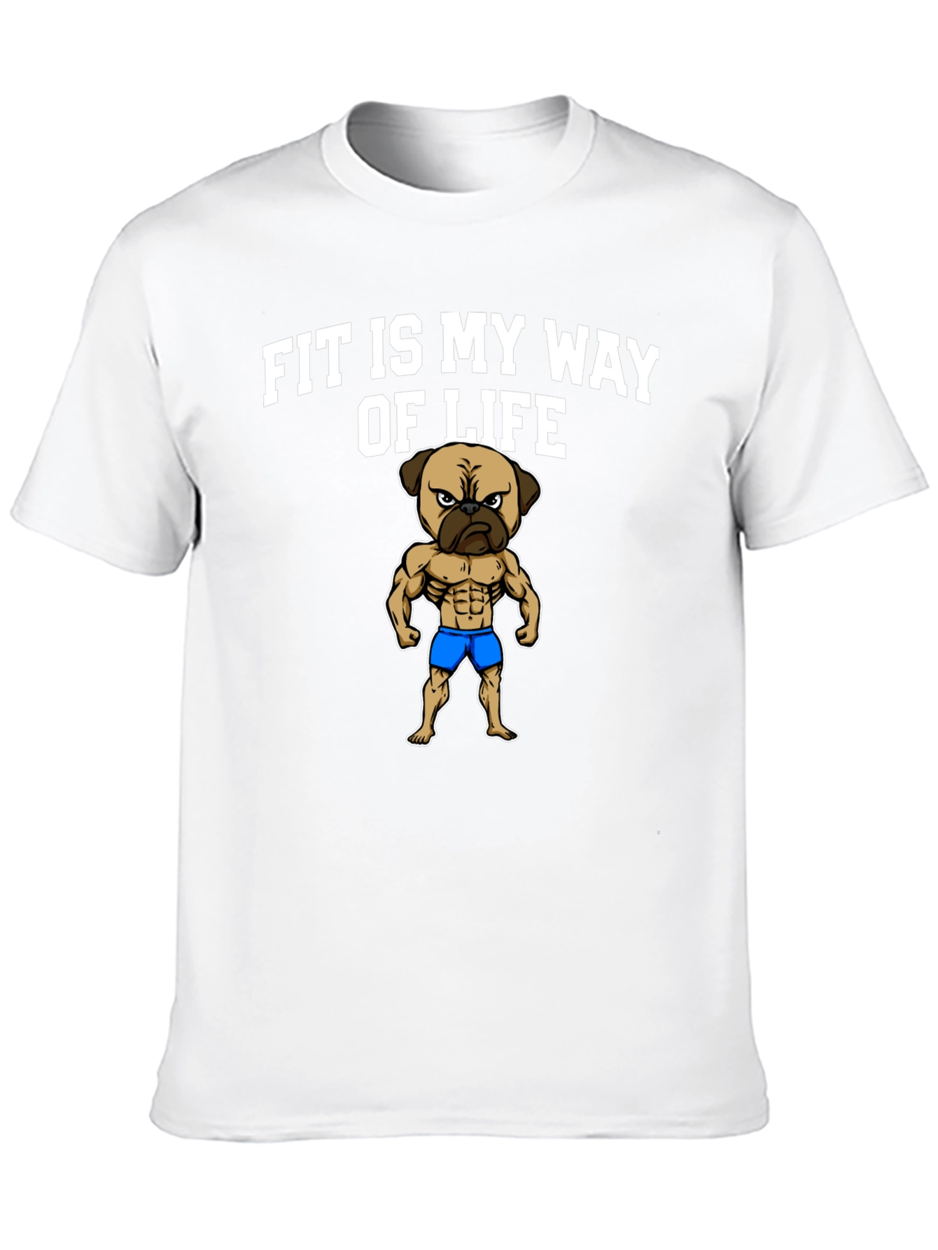 Fit Is My Way Of Life Mens Graphic Tee